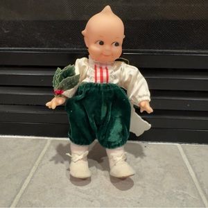 Kewpie Christmas Jesco boy Doll.  8” tall.